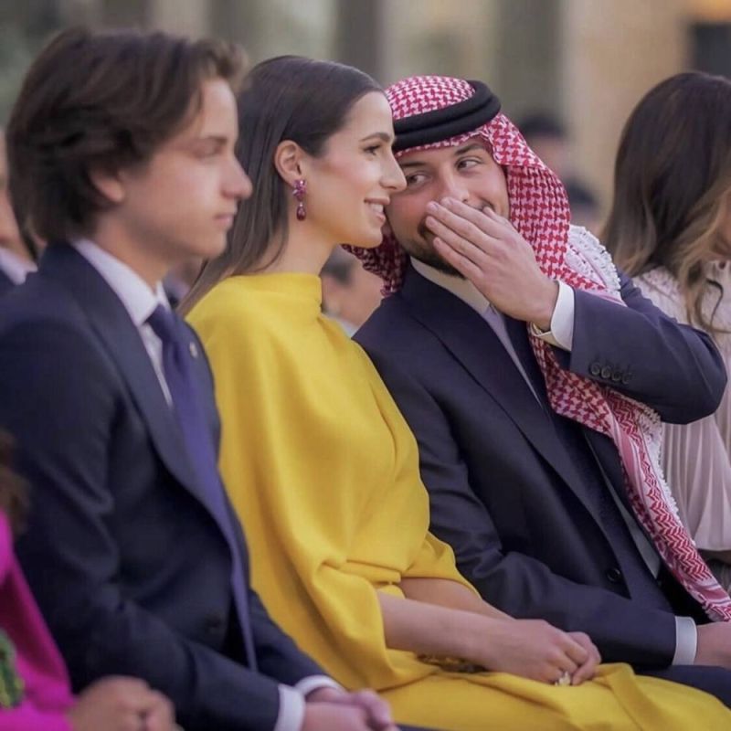 حفل زفاف ولي العهد الأمير الحسين ورجوة السيف