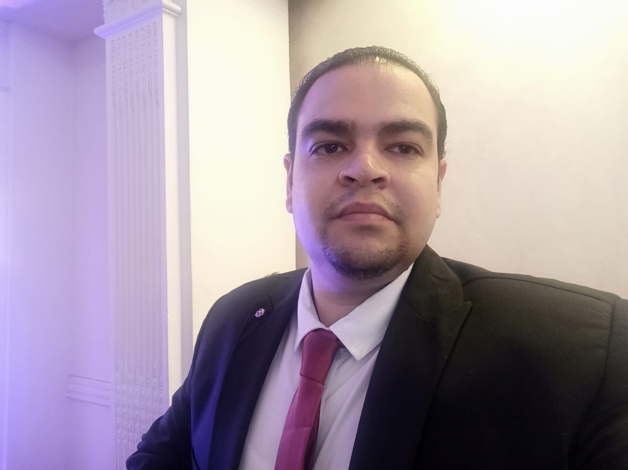 الصحفي خالد نور يتقدم بالتهنية للعقيد قوات مسلحة شريف رمضان